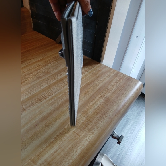 MCM RARE Studded Metallic Wristlset/Clutch - Picture 4 of 9